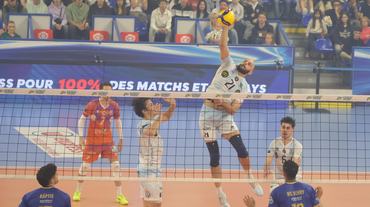 un match de fou à Nice pour une qualification du Tours VB en demi-finale !