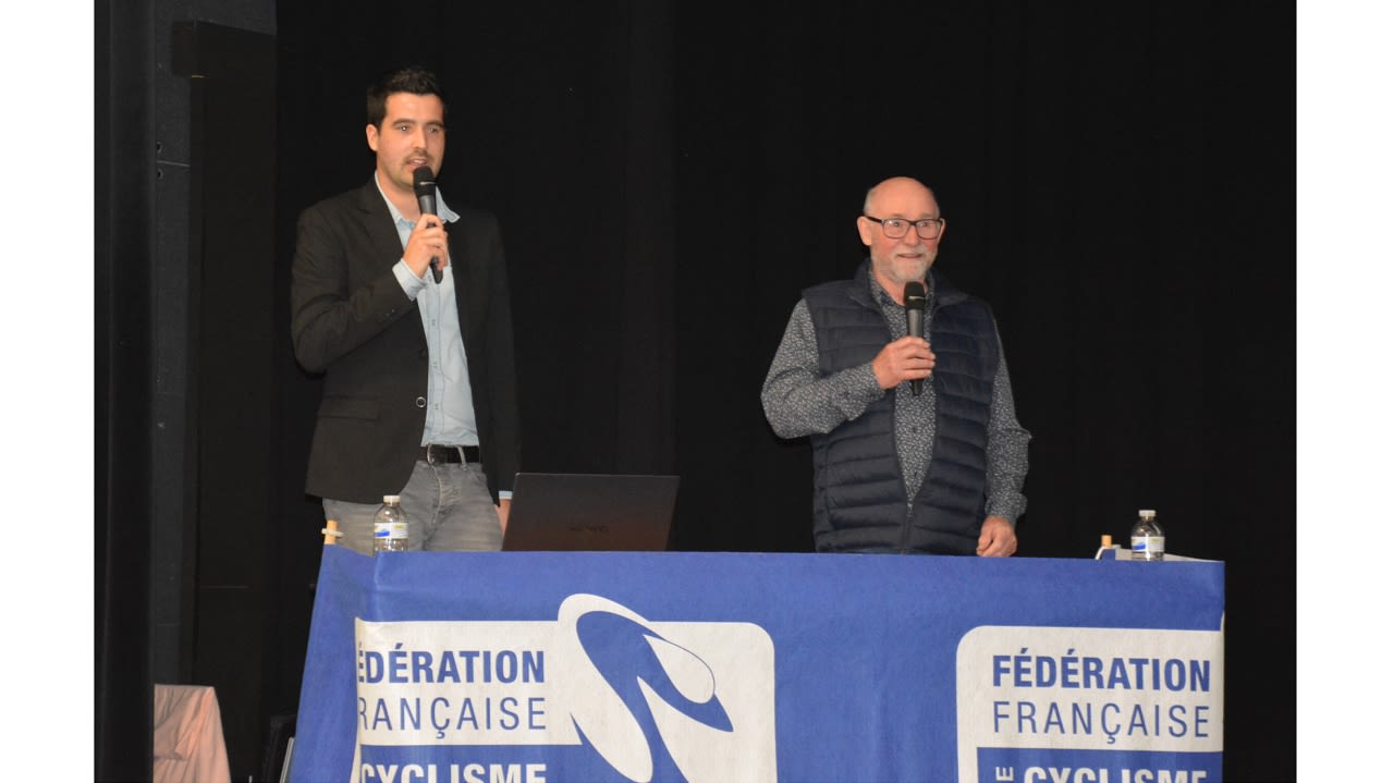 Le tandem Thomas Communier et Jacky Aubert, à l’origine de ce projet cycliste.