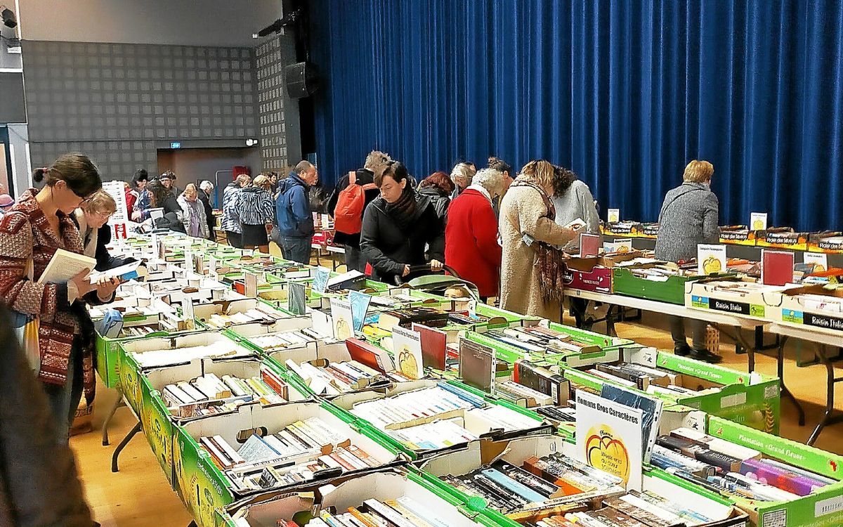 À Ploemeur, grande vente de 20 000 livres pour la cagnotte du week-end du cœur