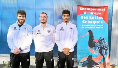 Trois licenciés de Guipavas participeront aux championnats d’Europe de luttes celtiques ce week-end