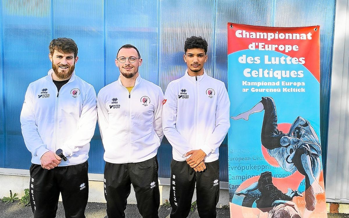 Trois licenciés de Guipavas participeront aux championnats d’Europe de luttes celtiques ce week-end