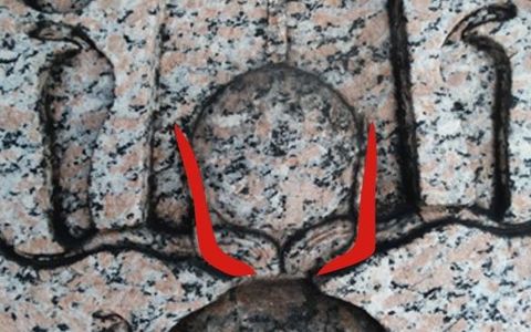 Une clé cryptographique qui se trouve dans des cornes de taureaux, cachées.
