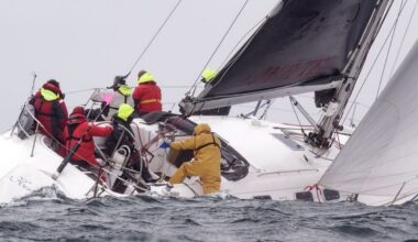 Les classements après la première journée du Spi Ouest France en baie de Quiberon