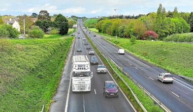 La RN12 au ralenti dans le sens Brest-Rennes en raison d’un accident près de Lamballe
