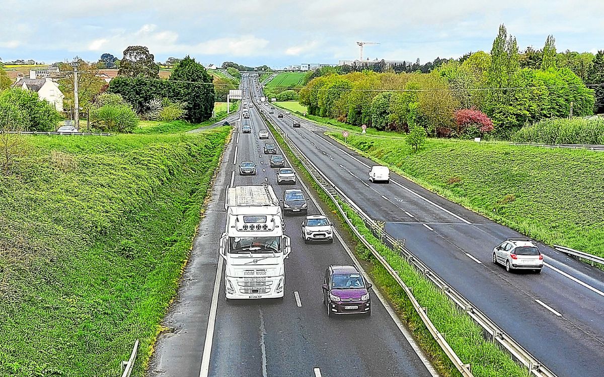 La RN12 au ralenti dans le sens Brest-Rennes en raison d’un accident près de Lamballe