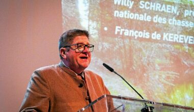 Dans les Côtes-d’Armor, Willy Schraen, le patron des chasseurs, s’attaque à l’Union européenne
