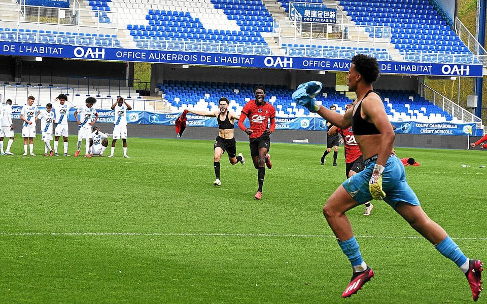 « C’est un honneur pour nous » : en battant Auxerre, Rennes s’offre une finale de Gambardella au Stade de France