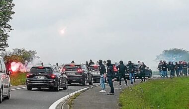 Rixe au restaurant, blocage de la RN12 : entre ultras lensois et brestois, un épisode de tension que personne n’avait vu venir