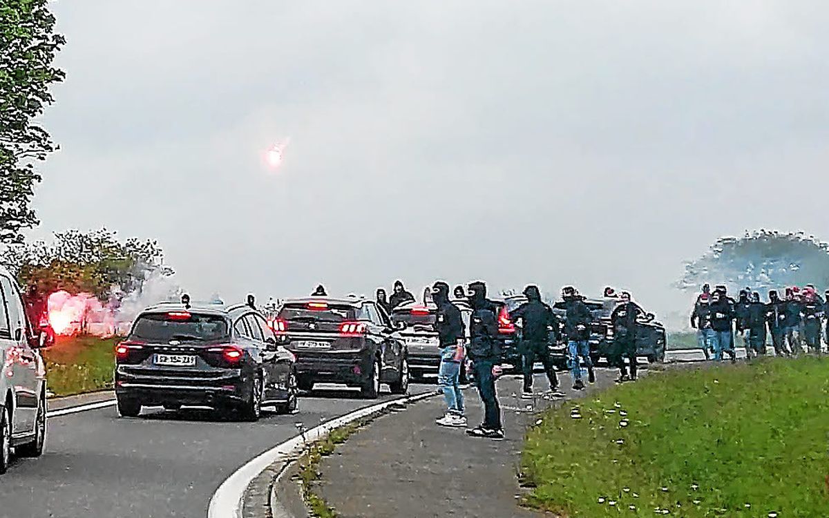 Rixe au restaurant, blocage de la RN12 : entre ultras lensois et brestois, un épisode de tension que personne n’avait vu venir
