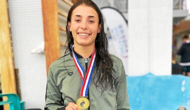 « Un titre de championne de France, c’est énorme » : Romane Labhini championne de France junior du 50 mètres brasse