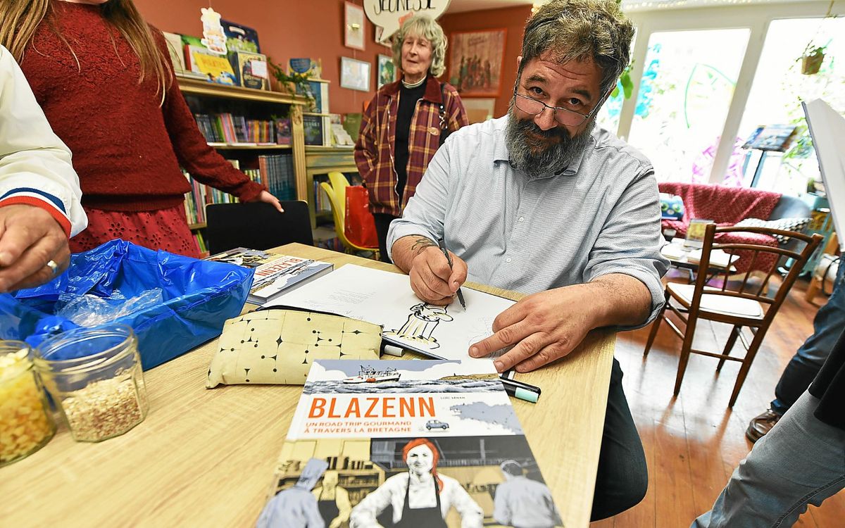 Cet auteur qui a enquêté sur la gastronomie bretonne sera au Salon du livre du Conquet ce week-end