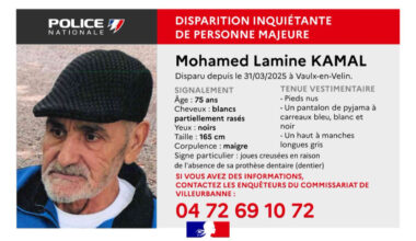un appel à témoins lancé pour retrouver Mohamed Lamine Kamal
