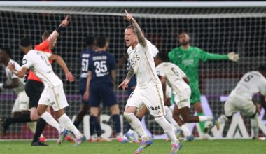 avant Arsenal, Paris perd son invincibilité face à Nice