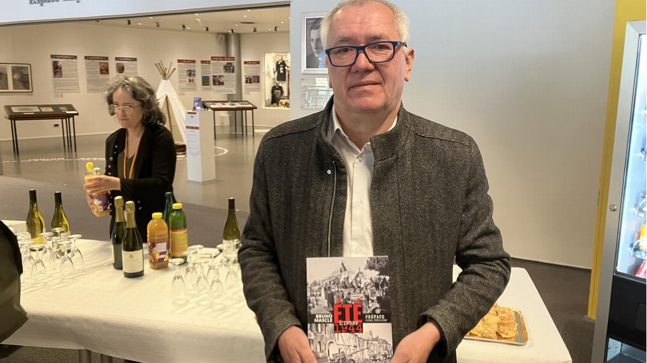 Bruno Mascle signe son cinquième livre avec « L’Indre, été 1944 ».
