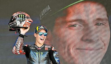 MotoGP : Fabio Quartararo de nouveau sur un podium, 560 jours plus tard, au Grand Prix de Jerez
