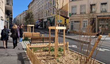 Lyon : fin des travaux dans la grande rue de la Guillotière 