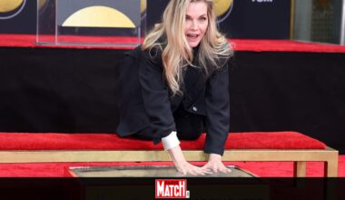 L'actrice Michelle Pfeiffer laisse son empreinte à Hollywood : "C'est un rêve devenu réalité" (VIDÉO)