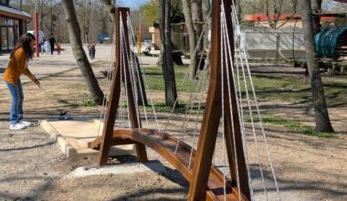 un minigolf flambant neuf à l'île de loisirs de Cergy-Pontoise