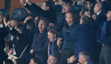 Le prince William s’habille en Sézane pour un match de foot au Parc des Princes