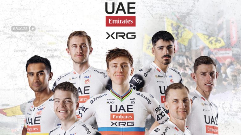 Cyclisme. Tour des Flandres - L'armada UAE Team Emirates XRG autour de Tadej Pogacar