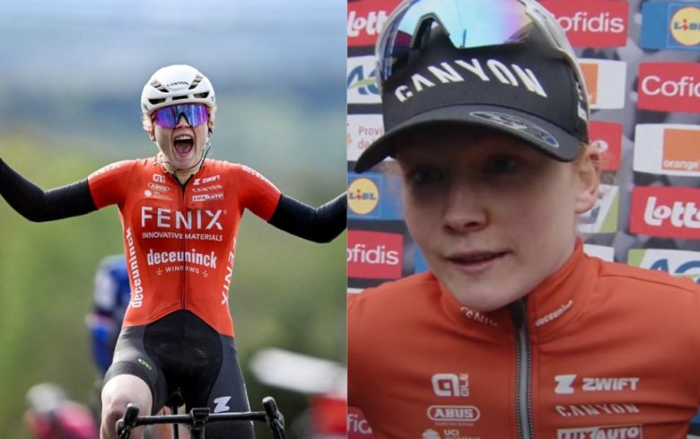 Cyclisme. Flèche Wallonne - Puck Pieterse : «J'ai écouté mon directeur sportif pour une fois»