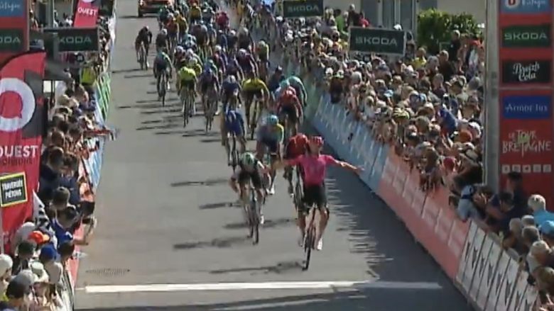 Cyclisme. Tour de Bretagne - Surpuissant, Noah Hobbs frustre les Français sur la 6e étape