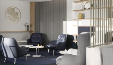Air France : visitez le salon entièrement repensé du terminal 2E de CDG (photos) - Lounge CDG T2E Hall K (11) ©Air France