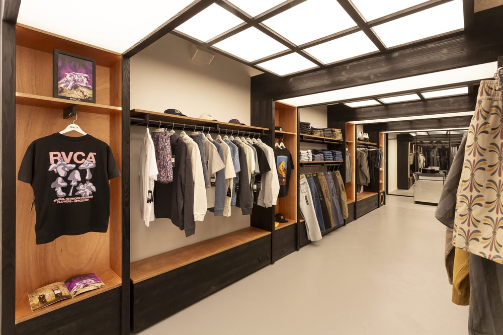 La première boutique parisienne de RVCA