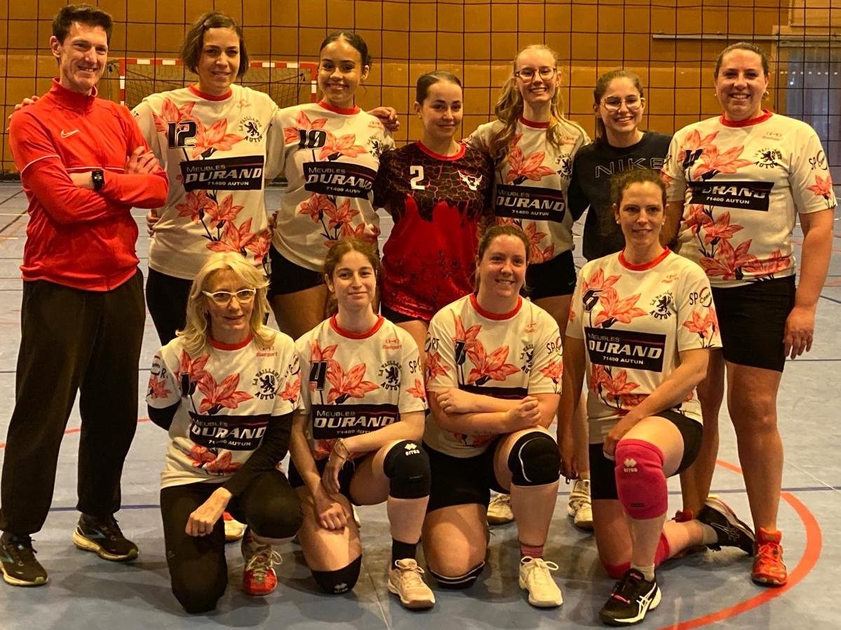 VOLLEY BALL : Une bonne alchimie pour les féminines d'Autun