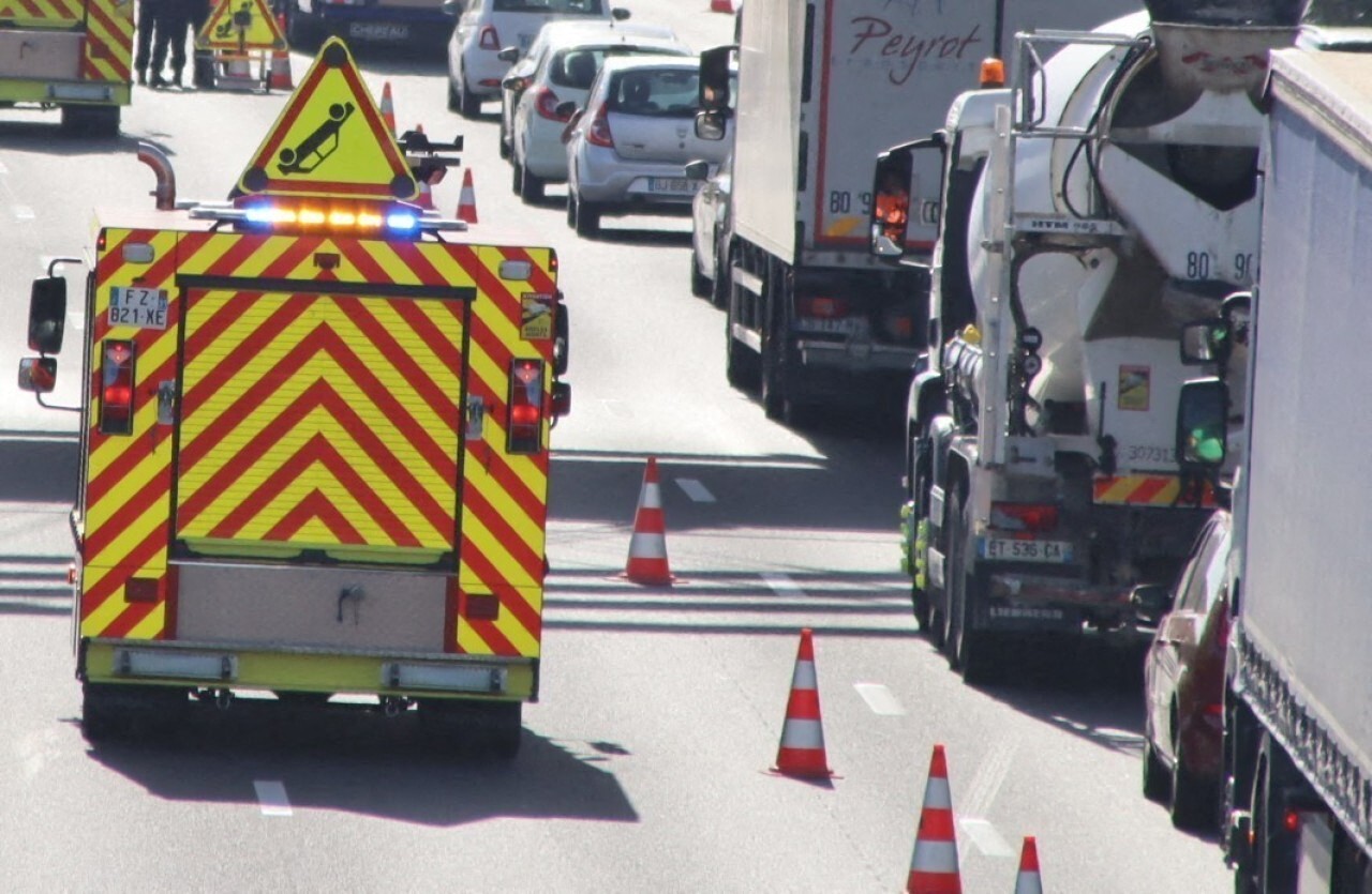 quatre voitures accidentées ce matin
