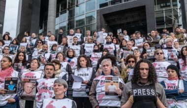 Rassemblements à Paris et Marseille en soutien aux 200 journalistes tués à Gaza