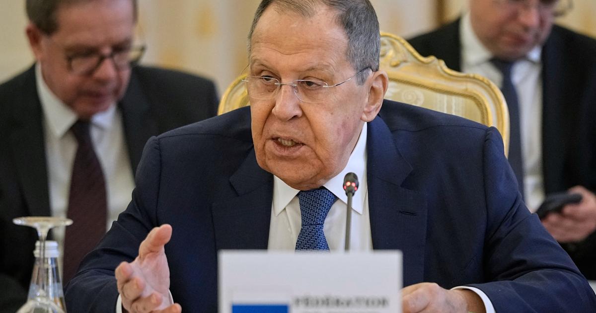 Sergueï Lavrov annonce une intensification de la coopération militaire avec le Mali