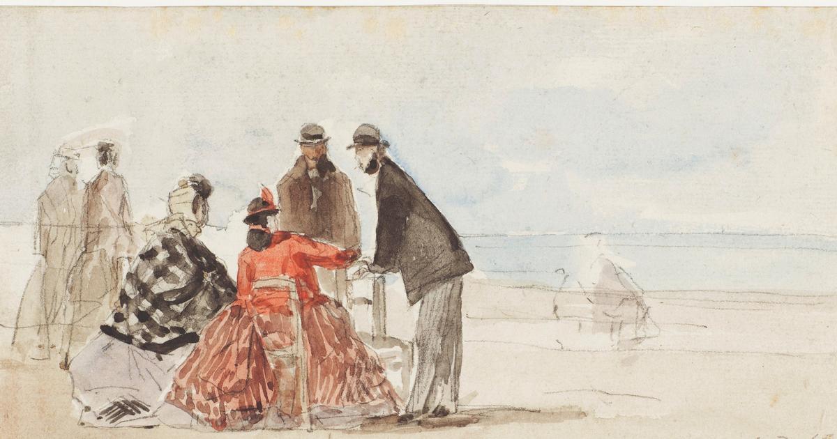 Eugène Boudin participe à la première exposition des «impressionnistes», boulevard des Capucines