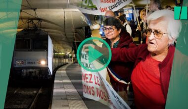 À Paris, le terminus des « trains de la colère » venus dénoncer « l’abandon » de l’État et de la SNCF