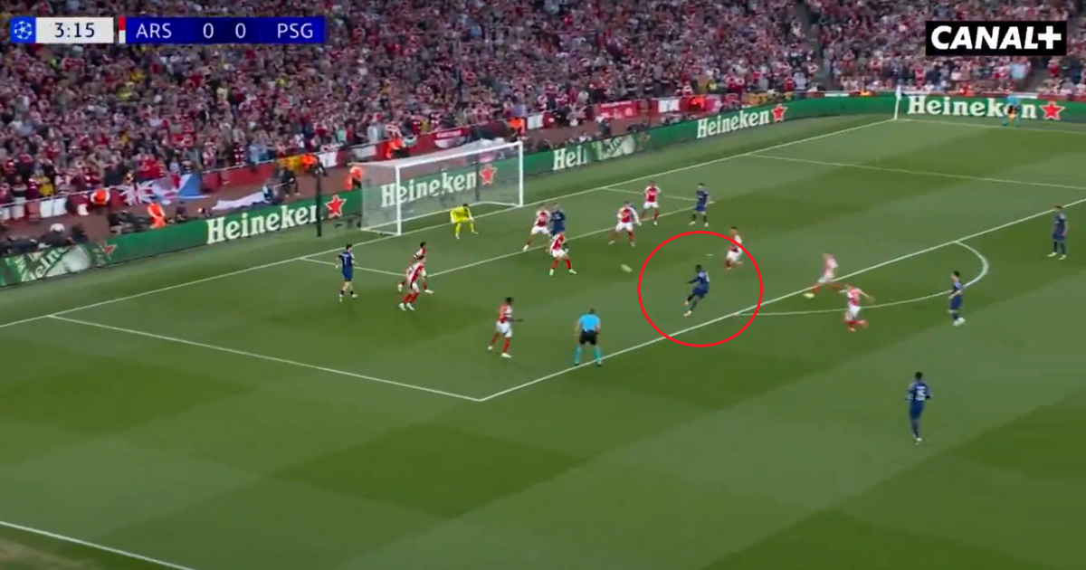 Arsenal-PSG: en vidéo, le but somptueux de Dembélé qui a éteint l'Emirates Stadium - Le Figaro