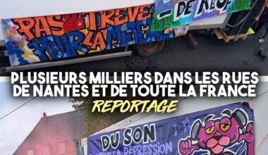 manifestive réussie à Nantes et dans toute la France
