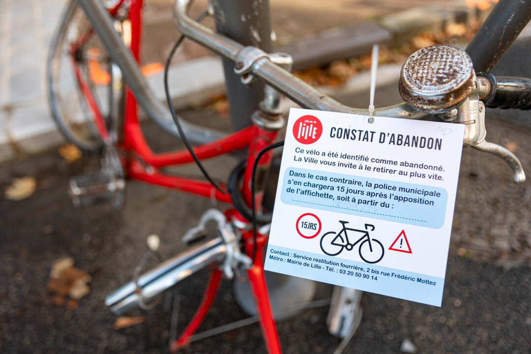 Don de vélos abandonnés / Actualités