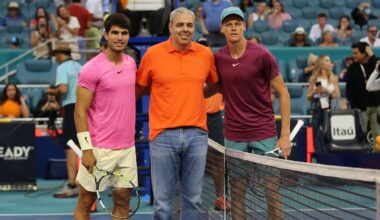 ATP > Simone Vagnozzi, coach de Sinner : "Nous saurons à ce moment-là qui est le plus fort entre Jannik et Carlos Alcaraz"