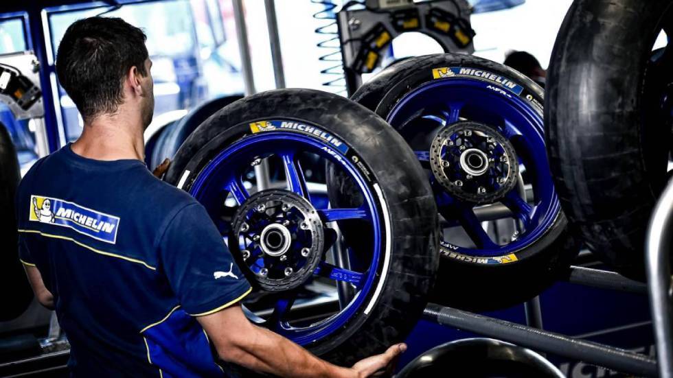 Atelier MotoGP-Michelin / Photo DR