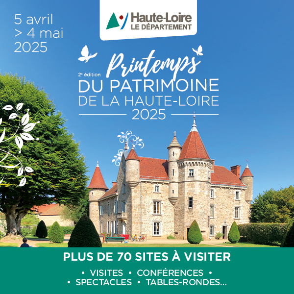 Département Printemps patrimoine mars 2025