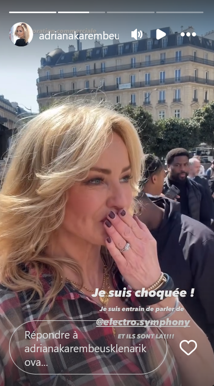 Adriana Karembeu filme une scène surprenante dans les rues de Paris : "Je suis choquée !"
