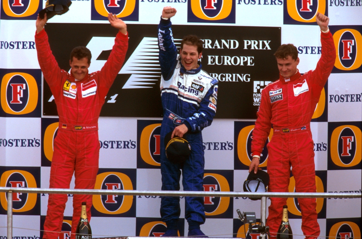 Il y a 29 ans... Jacques Villeneuve remportait son premier Grand Prix