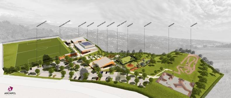 Skatepark, street sorkout, 16.000m2... Voici ce que l'on sait sur le nouveau complexe sport et loisirs du Mont-Gros