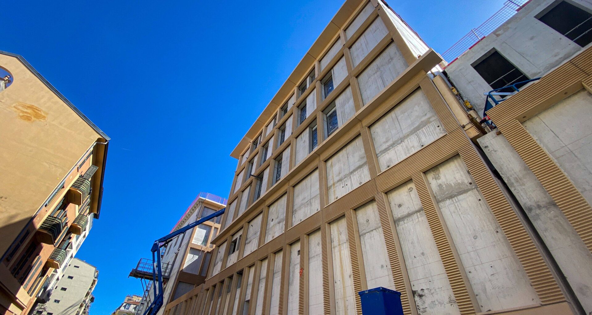 Le chantier du futur hôtel des polices de Nice prend de la hauteur