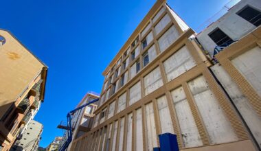 Le chantier du futur hôtel des polices de Nice prend de la hauteur