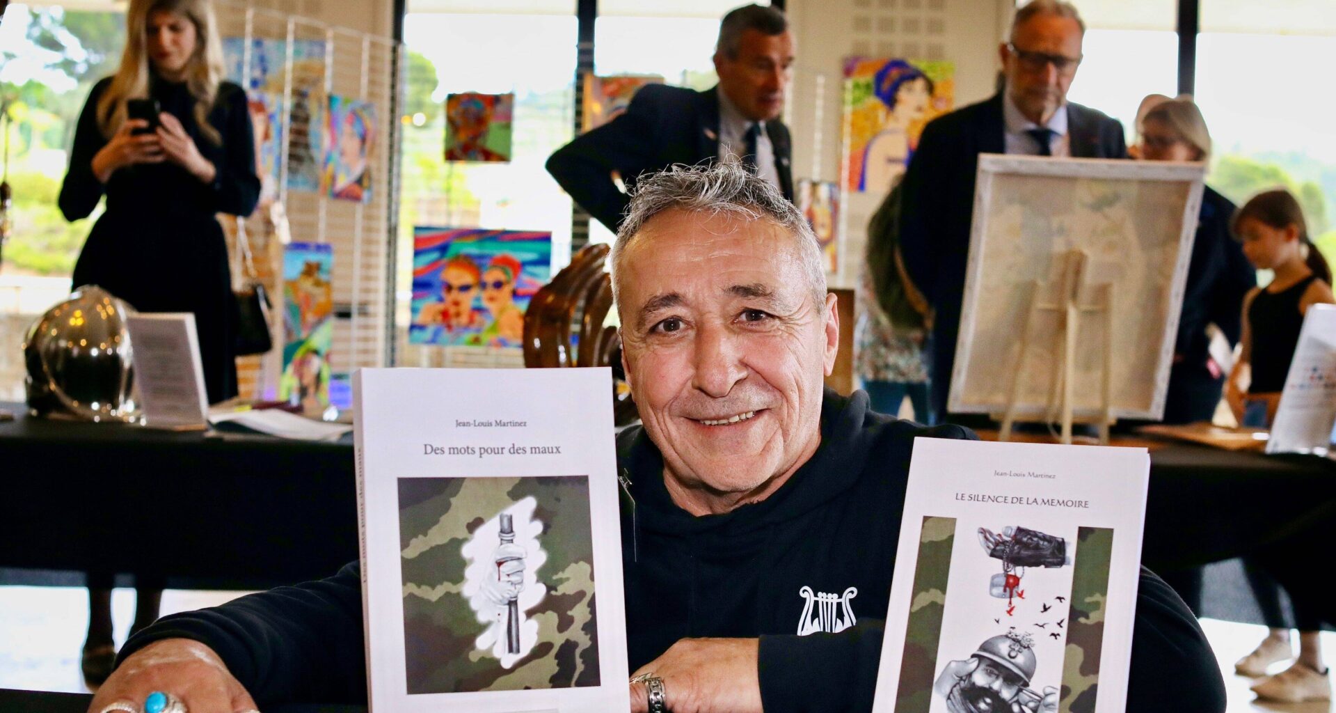 Des terrains de guerre à une exposition... Les "solda’rtistes" reçus aux Gueules Cassées dans la Métropole toulonnaise