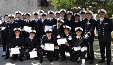 De la Marine marchande à la Marine nationale pour les élèves de l'Ecole nationale supérieure maritime de Marseille