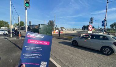 On connaît la date d’ouverture du tunnel de sortie de la voie Mathis de Nice (et en attendant, ça roule plutôt bien)