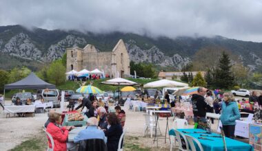 "Ça change de Nice!": la Fête du Printemps de Castillon a trouvé son public ce dimanche