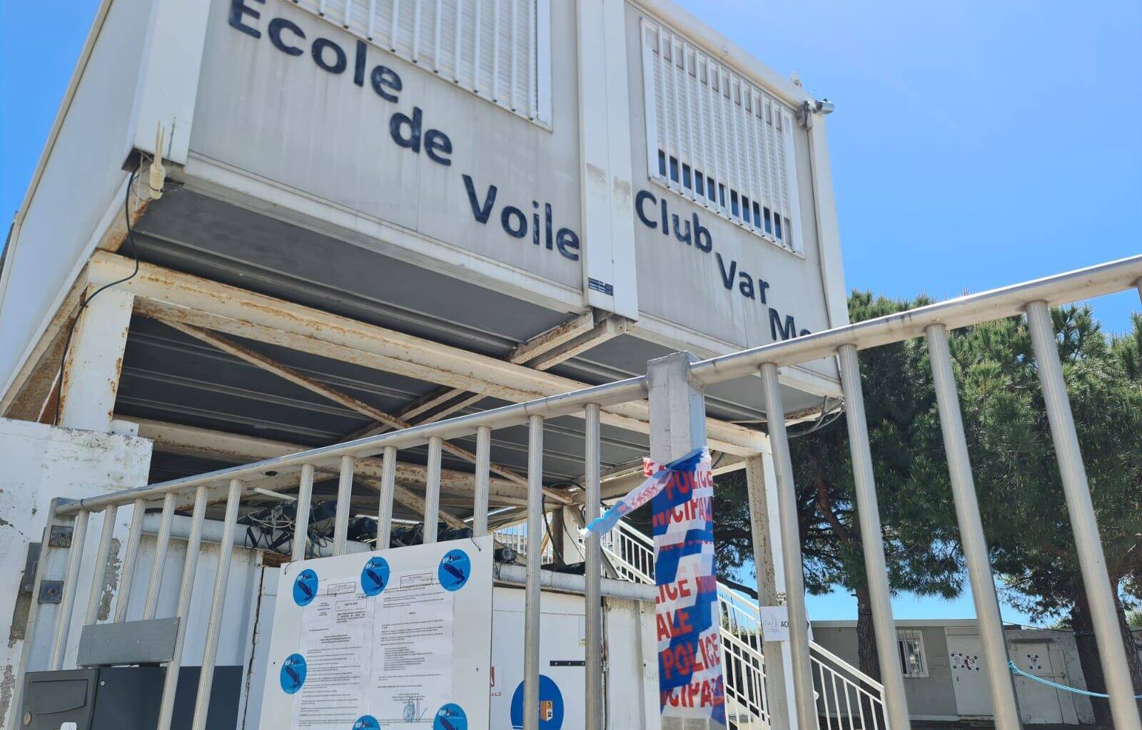 C'est l'un des plus grands centres nautiques de la Côte d'Azur, le Club Var Mer fermé pour cause de sécurité